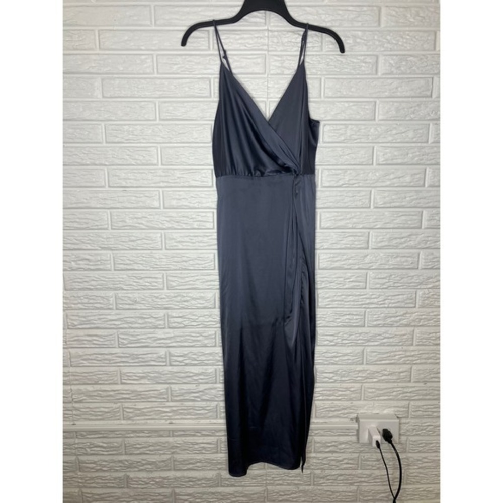 ASTR the label twist front special Occasion dress front slit women's size medium